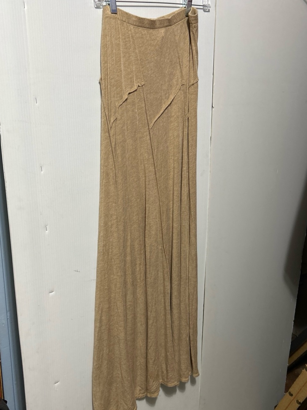 Studio M Tan Panel Maxi Skirt